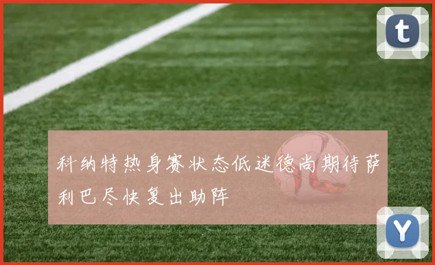 科纳特热身赛状态低迷德尚期待萨利巴尽快复出助阵